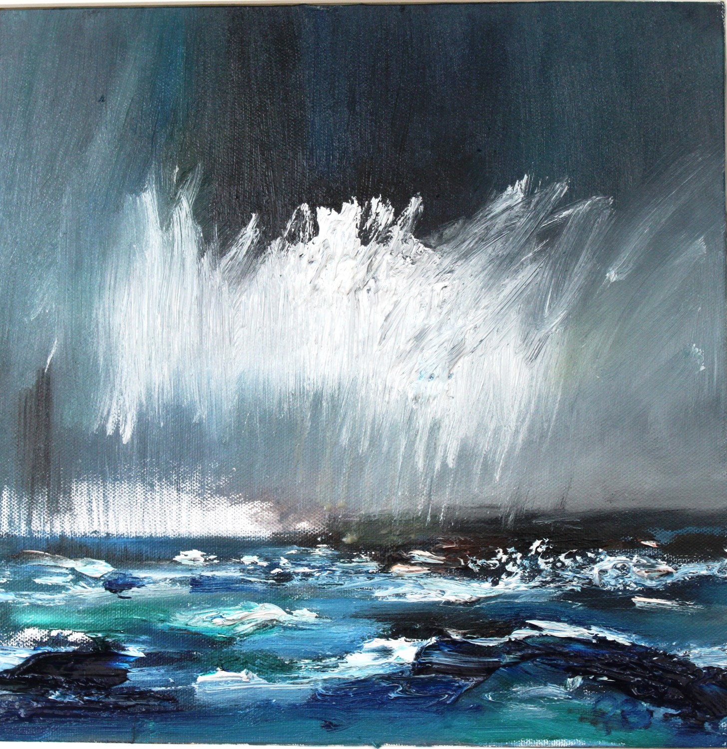 'Storm at Sea' by artist Rosanne Barr